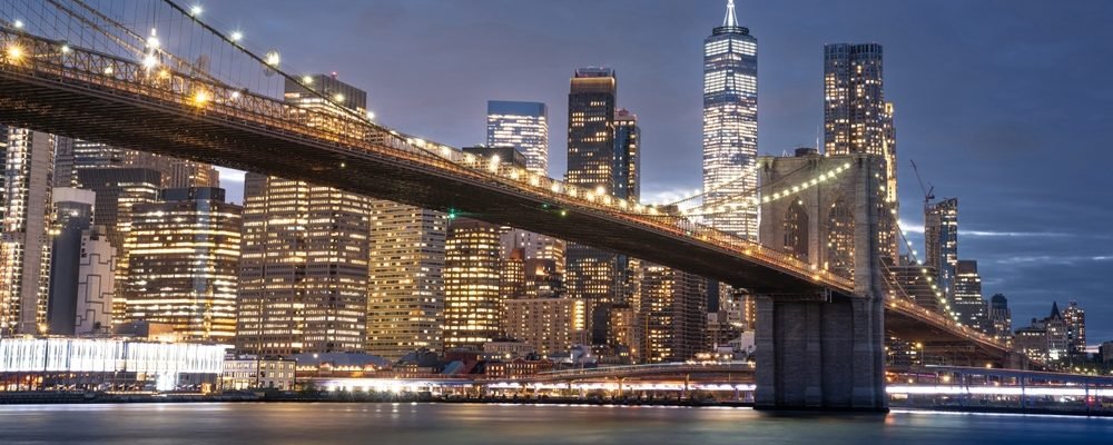 Newyork,City,Skyline,At,Night,,New,York,,United,States,Of